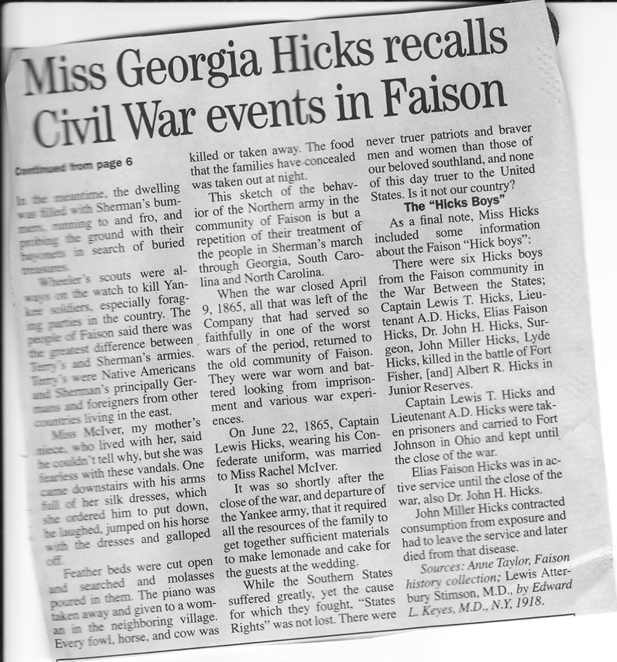 Georgia Hicks part 2